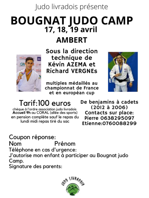 Bougnat Judo Camp - Ambert (63)